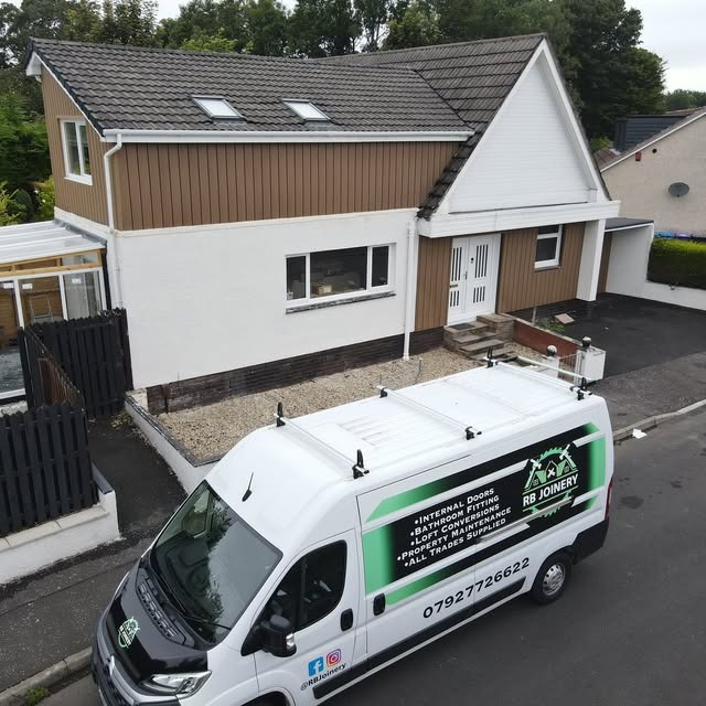 RB Joinery project - Garden room construction